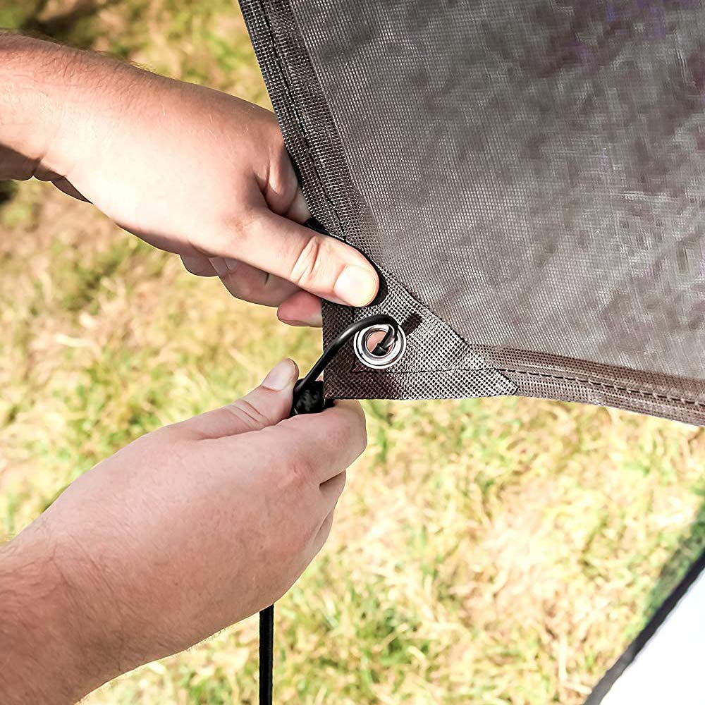 Picture of Camco 51457 RV Awning Shade Kit 54" x 180" Brown