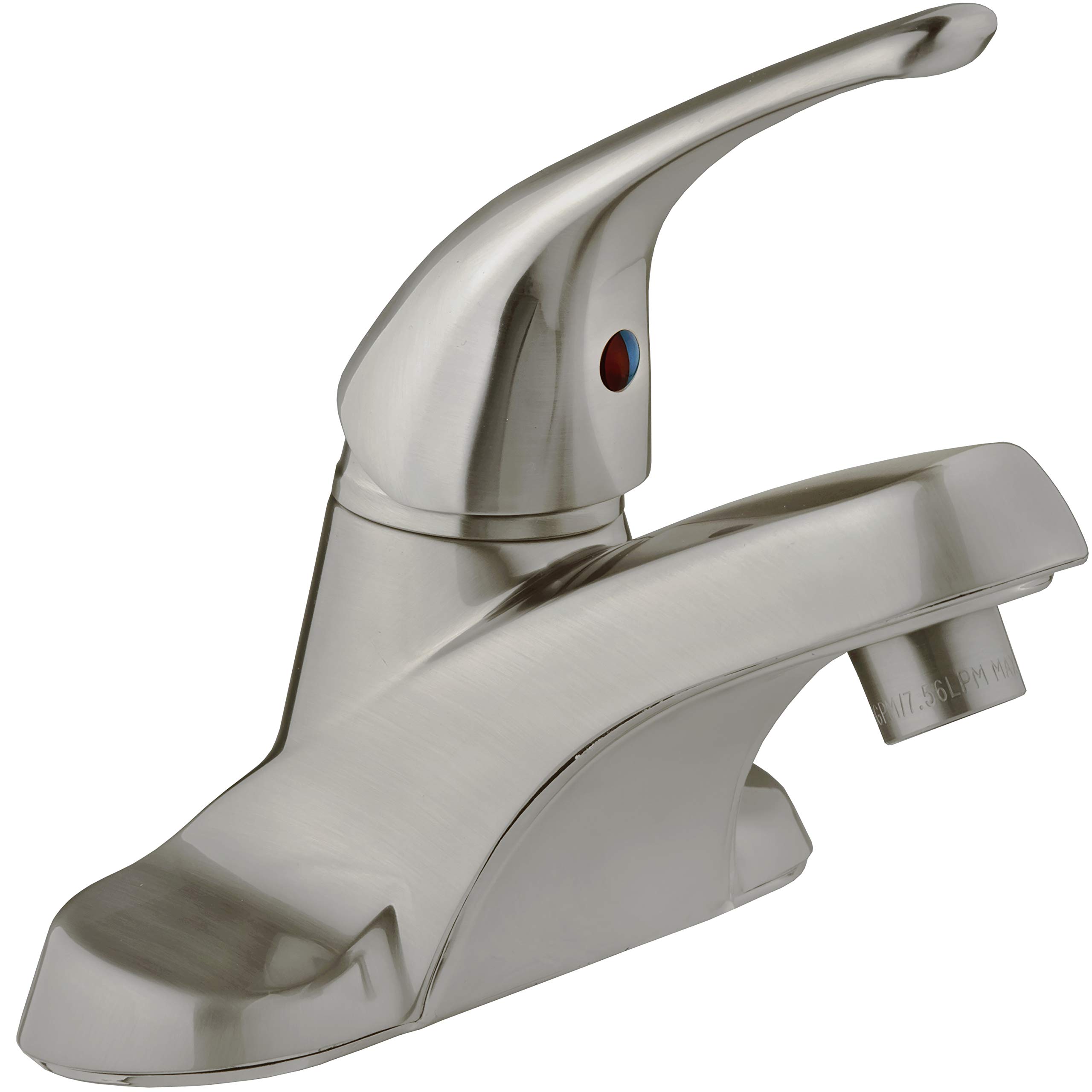 Dura Faucet DFNML110SN Single Lever RV Lavatory Faucet Brushed Satin Nickel