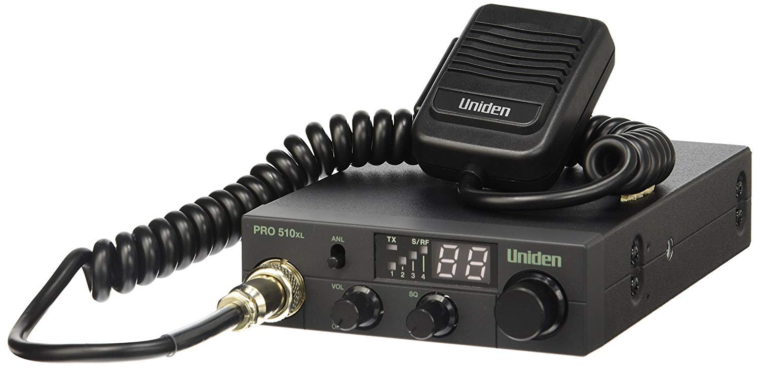 Uniden PRO510XL 40 Channel Compact CB Radio with 7W Audio Output