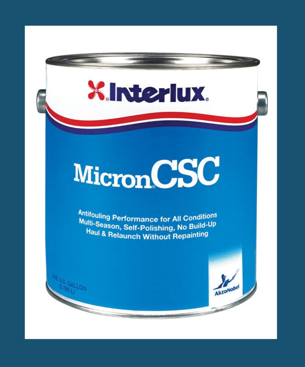 Interlux Paint Y5586/1 Micron CSC Antifouling Bottom Paint Dark Blue Gallon