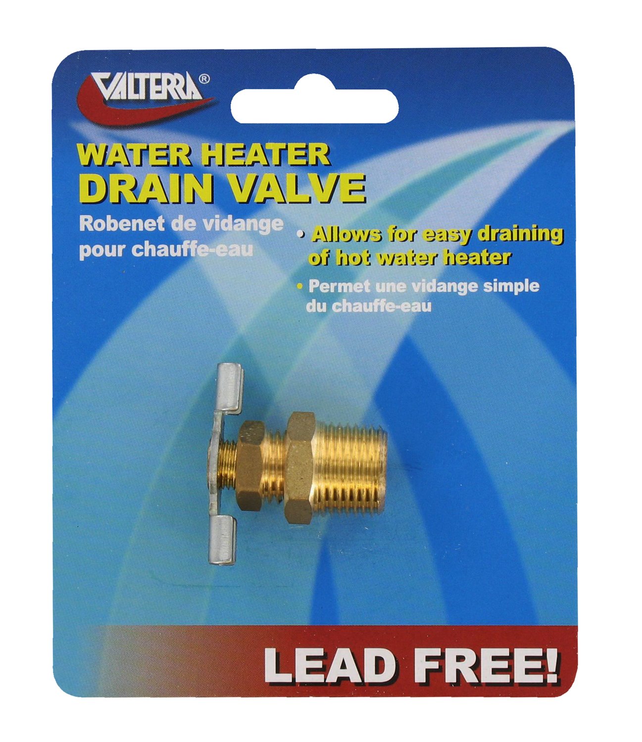 Picture of Valterra A10-4002VP Water Heater Drain Valve - 3/8