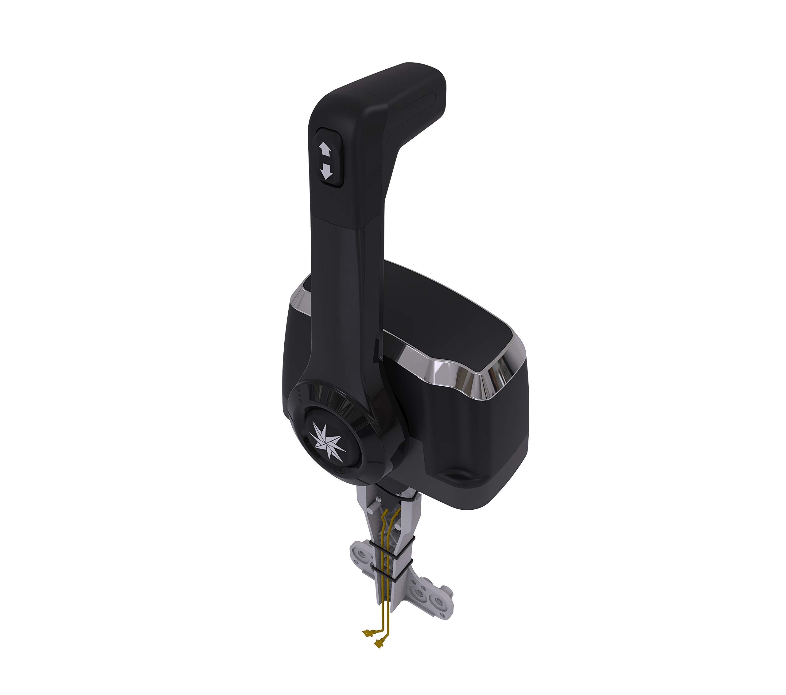 Seastar Solutions CHX8641P Xtreme Top Mount Marine Control Black