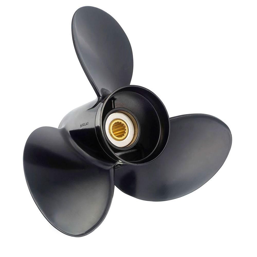 Solas 3512-143-21 Amita 3 Aluminum Propeller 14.3" x 21" Left Hand Yamaha V6