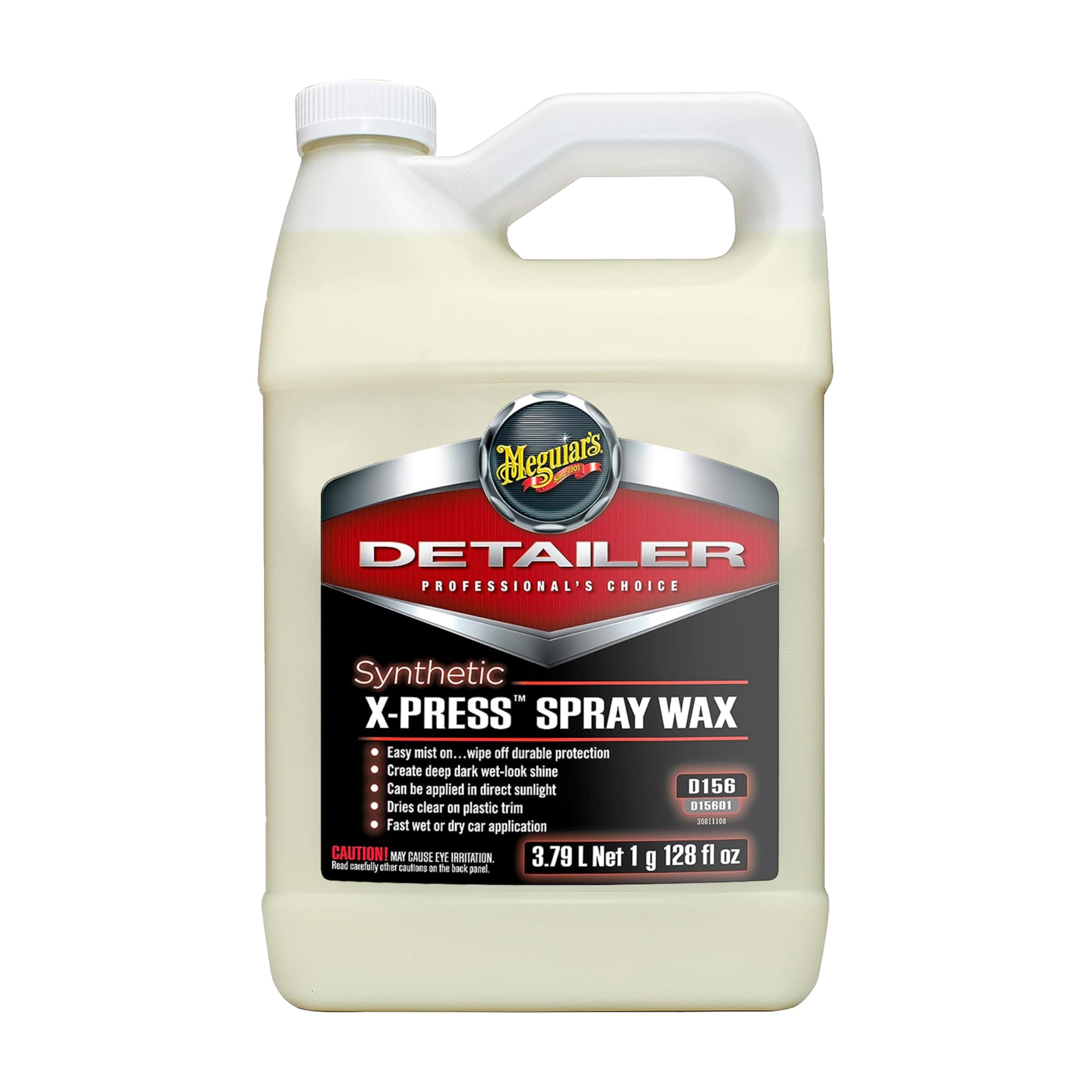 Meguiars D15601 Synthetic X-Press Spray Wax 1 Gallon