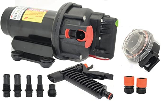 Johnson Pumps 101339913 Aqua Jet Wash Down Pump 3.5 GPM 12V 70 PSI