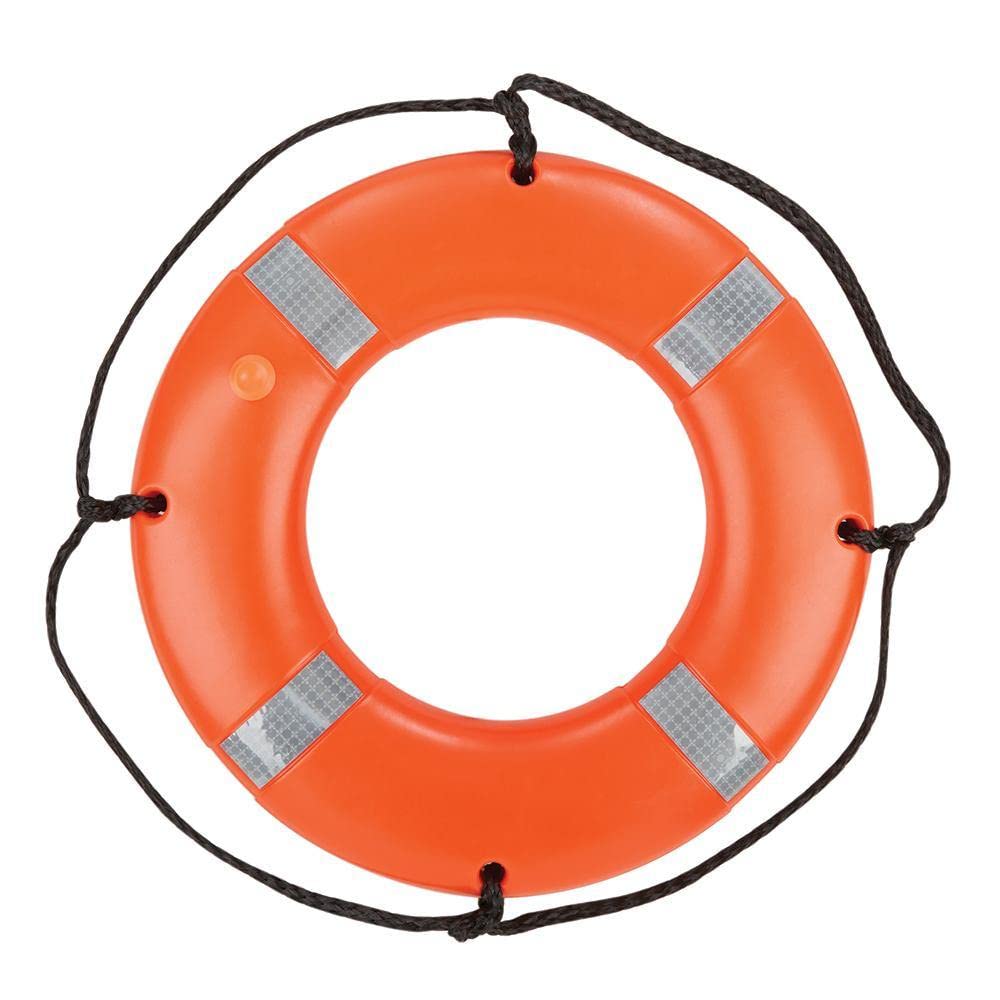 Kent Sporting Goods 152200-200-024-13 24" Ring Buoy Orange USCG Approved