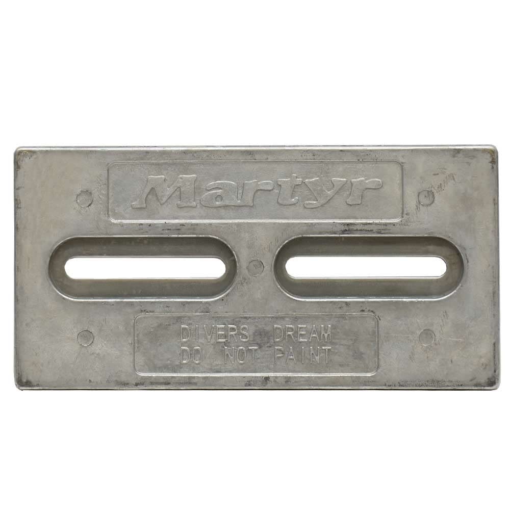 Martyr Anodes CMDIVERZ Diver's Dream Hull Anode 1/2" x 6" x 12" Zinc