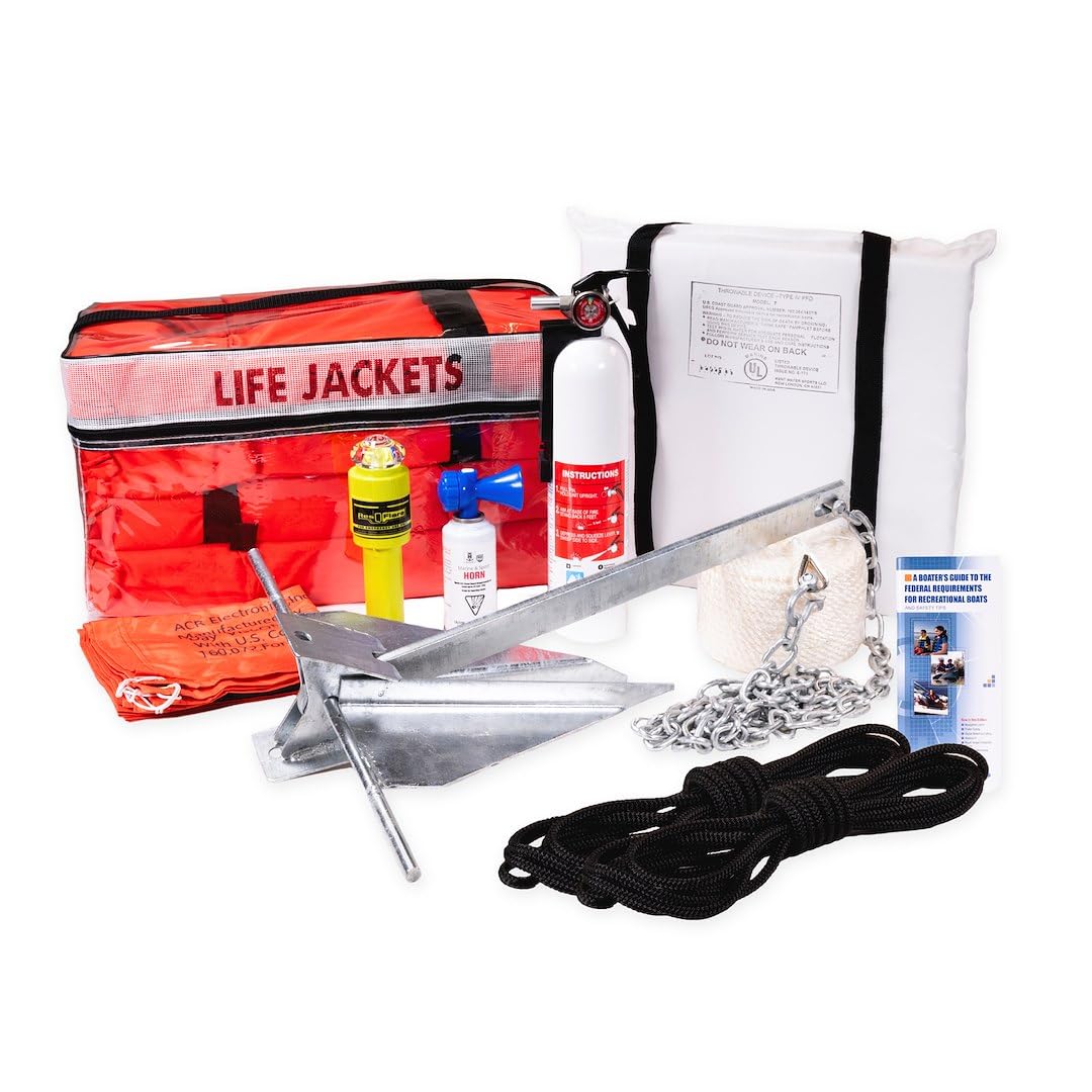 KJM 42101 Boat Safety Kit Medium 20-25 Foot USCG Approved