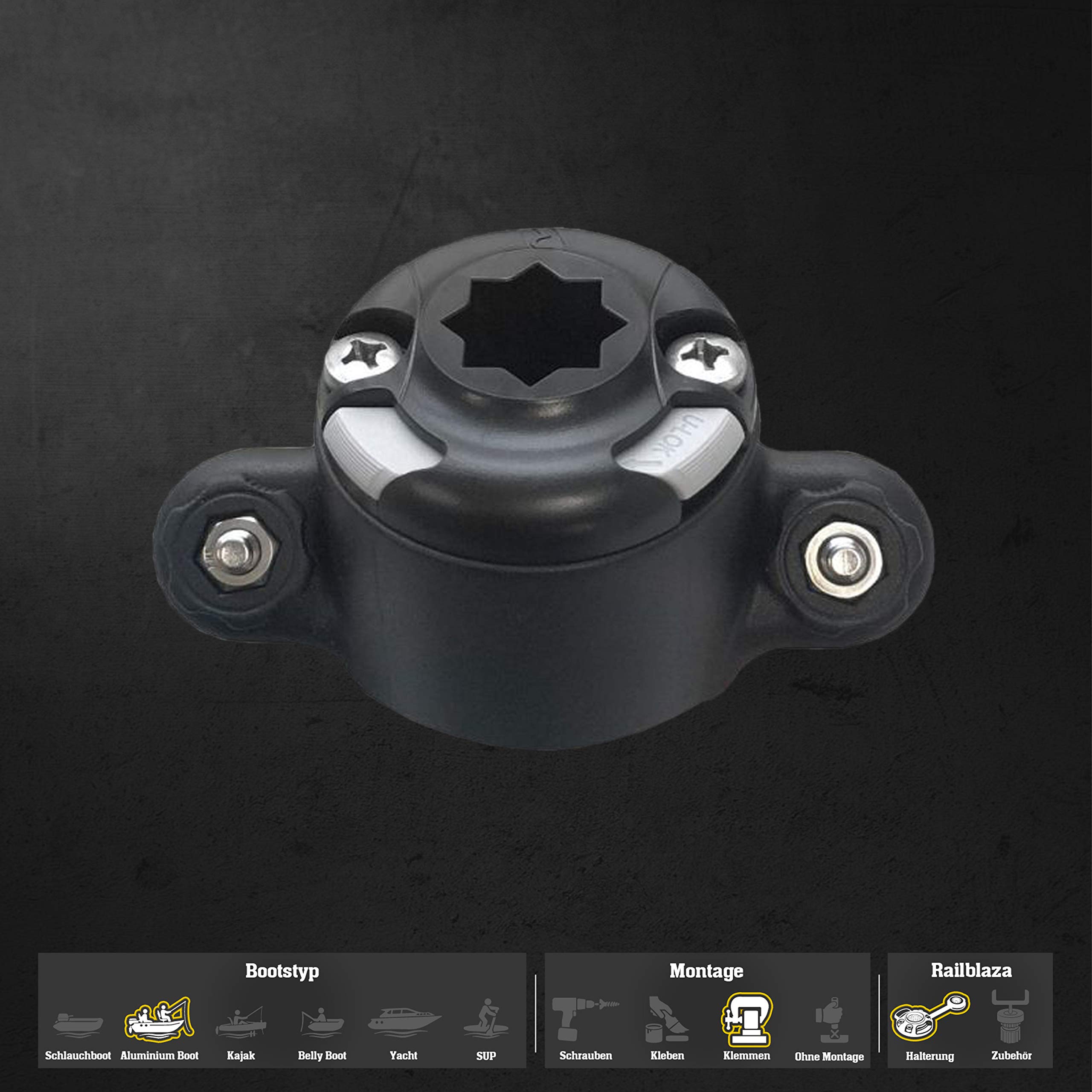 RAILBLAZA 03-4145-11 TracLoader 45 StarPort Track Mount