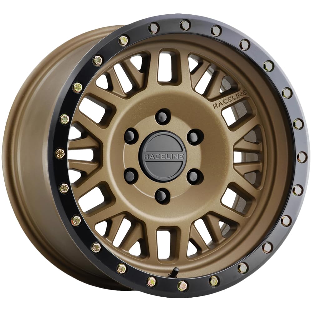Picture of Raceline Wheels 951BZ-68060-00 Ryno Bronze Wheel Offset - 16x8 6x139.7 0mm