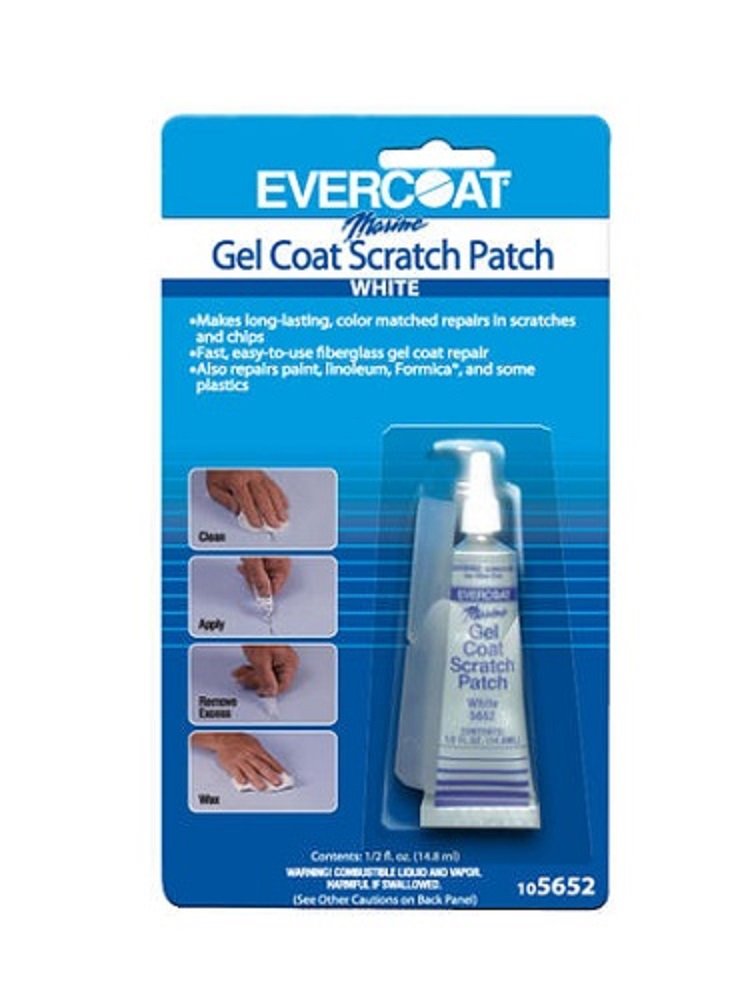 Evercoat 105652 Scratch Patch White Gel Coat Repair 1/2 fl. oz.