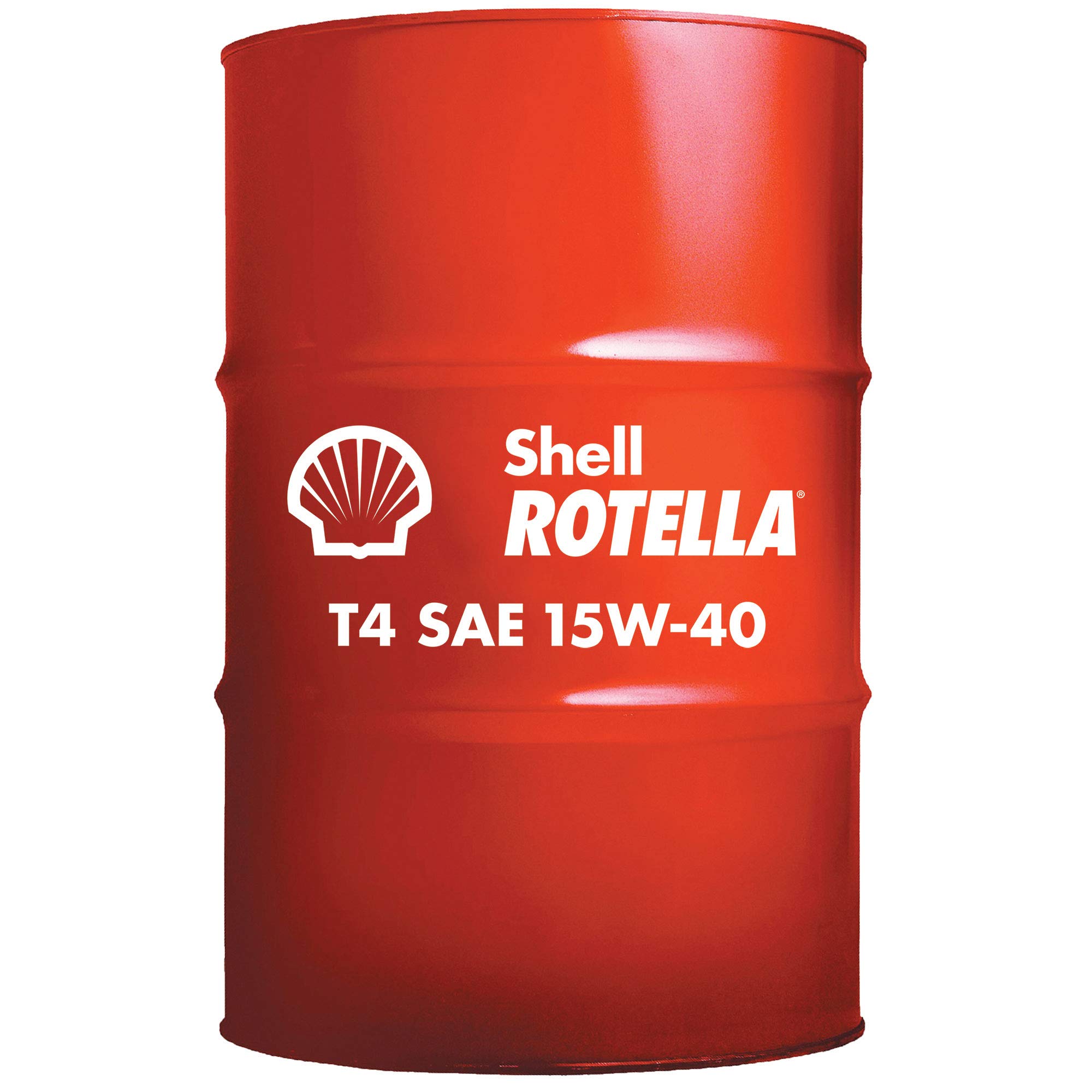 Shell Oil 550045148 Rotella T4 Triple Protection 15W-40 Heavy-Duty Diesel Engine Oil 55 Gallon Drum
