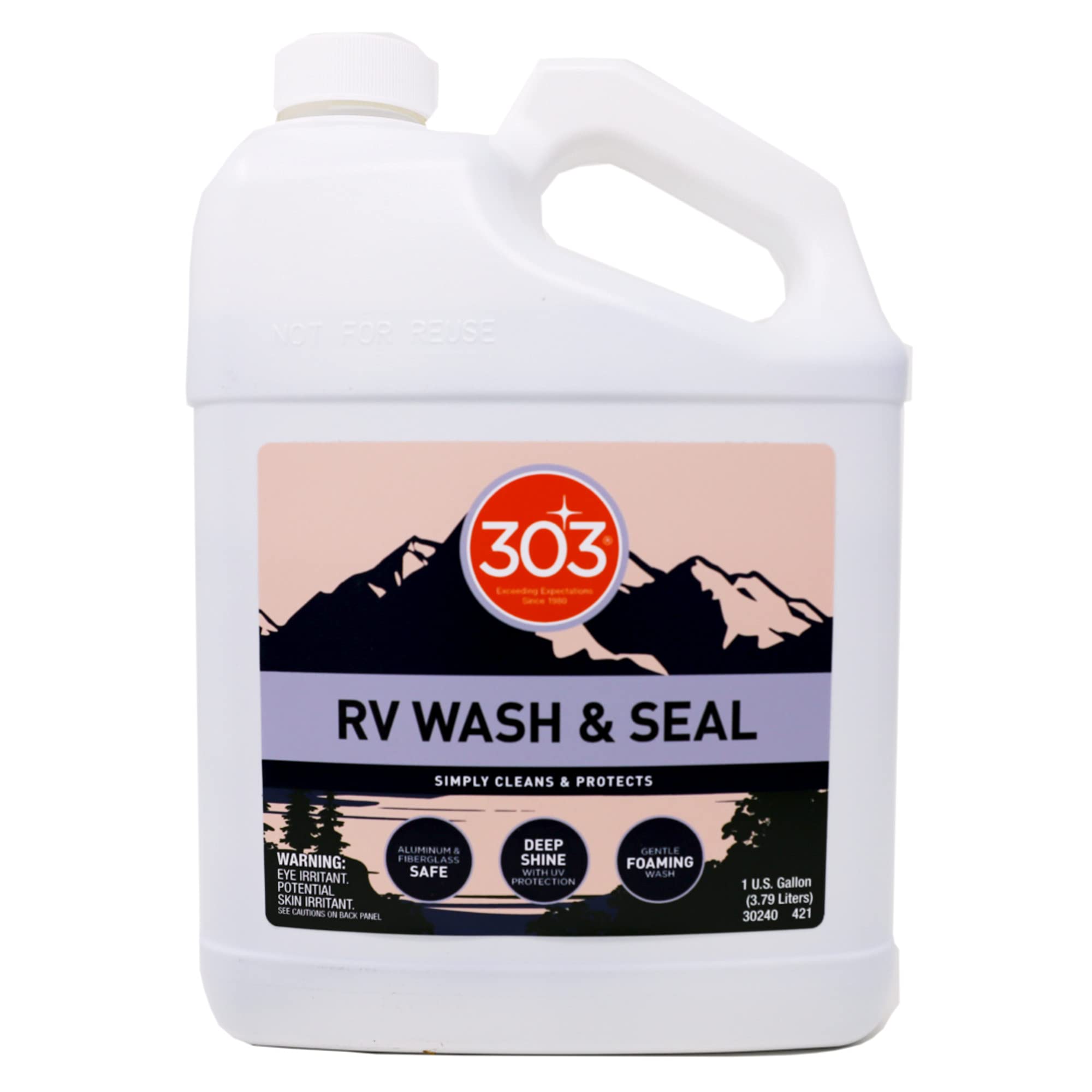 303 Products 30240 RV Wash & Seal - 1 Gallon Concentrated Cleaner