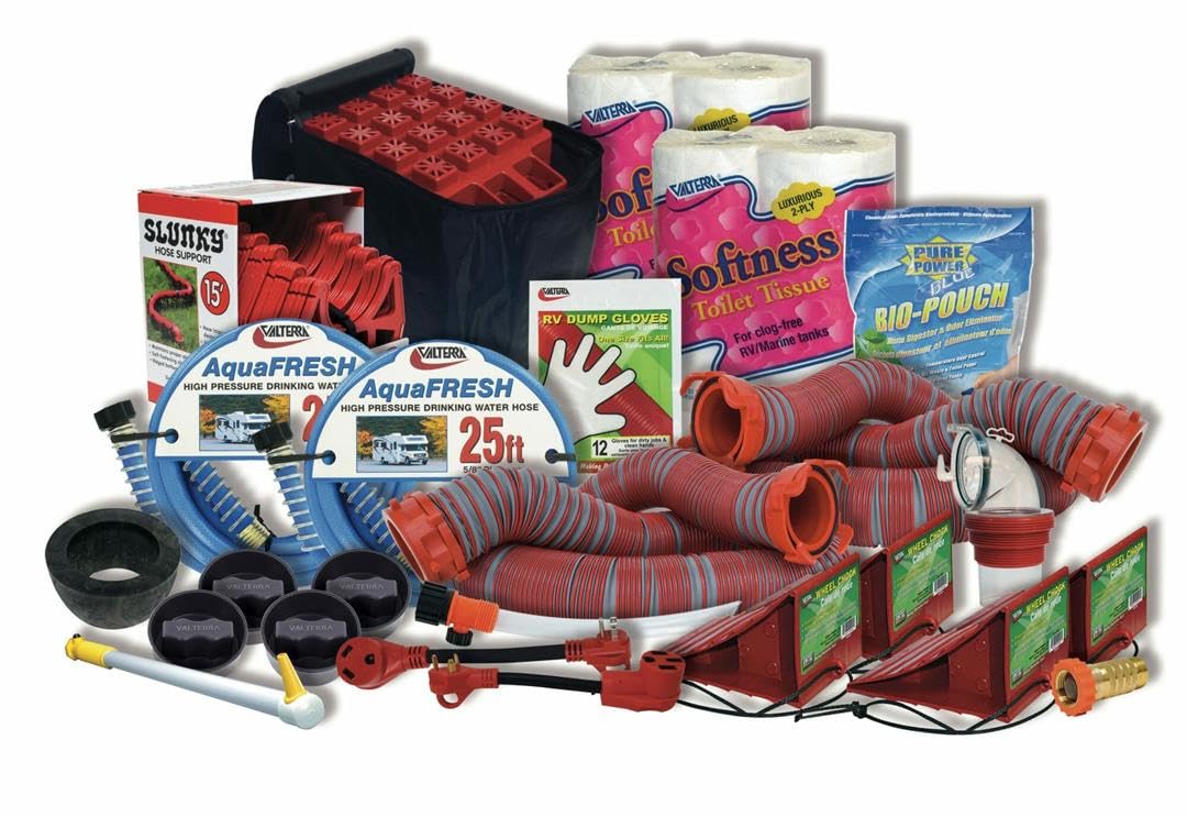 Valterra K88476 Platinum Bundle Kit for Motorhomes - Complete RV Setup Package
