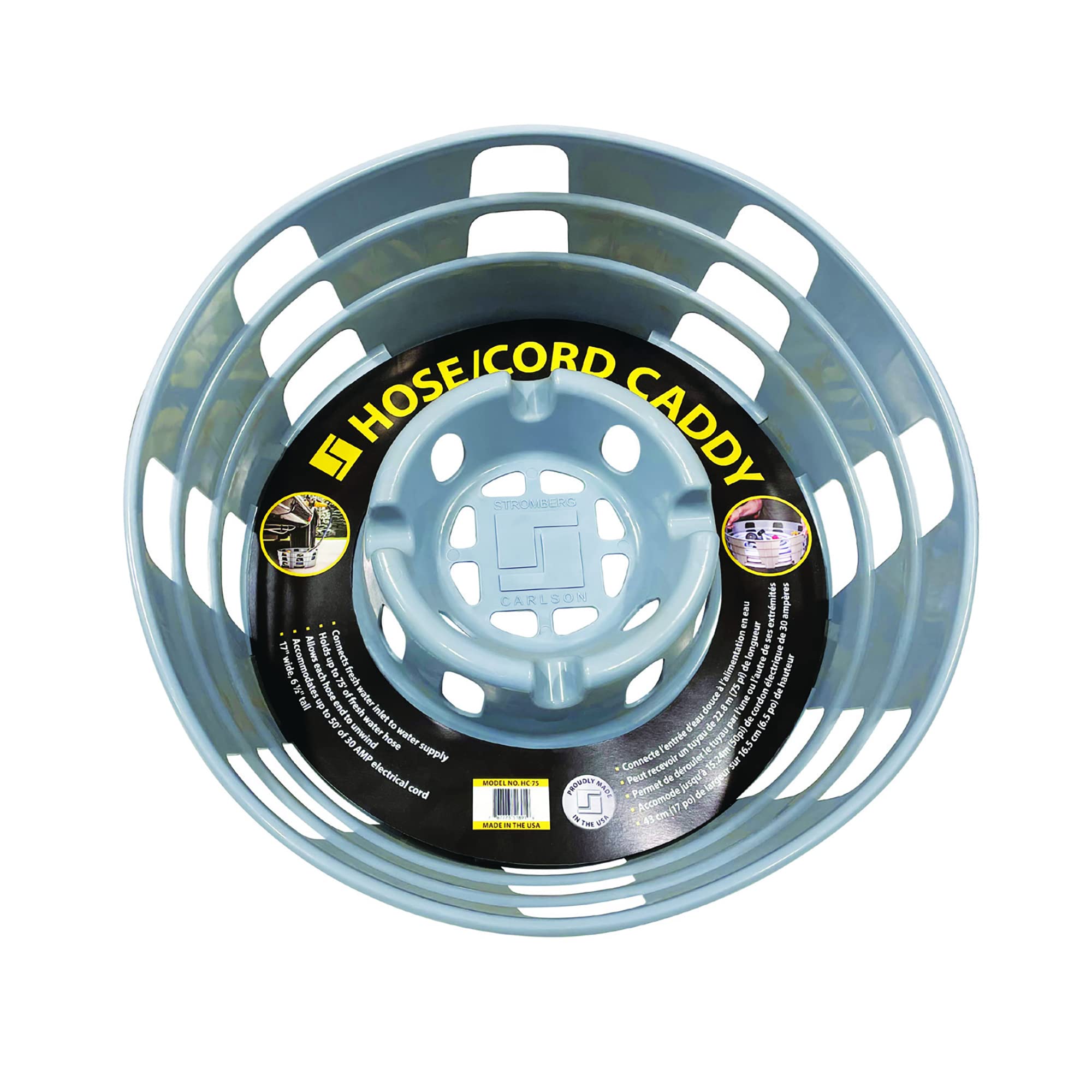 Stromberg Carlson HC75 RV Water Hose Caddy Storage Organizer