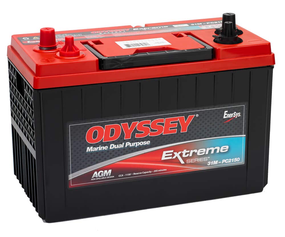 Odyssey Battery ODX-AGM31M Extreme Series AGM Marine Dual Purpose Battery Group 31M