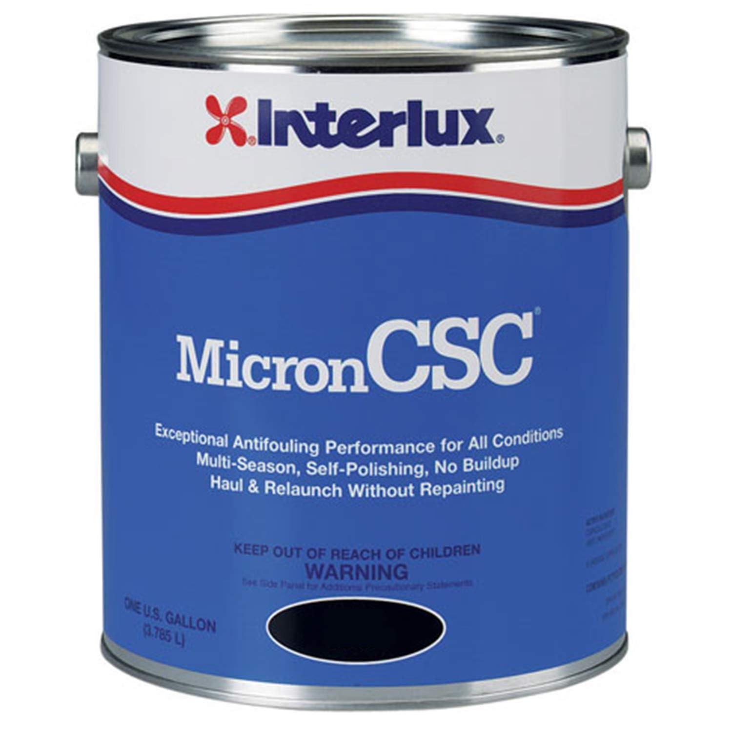 Interlux Paint Y5583/1 Micron CSC Antifouling Bottom Paint Black 1 Gallon