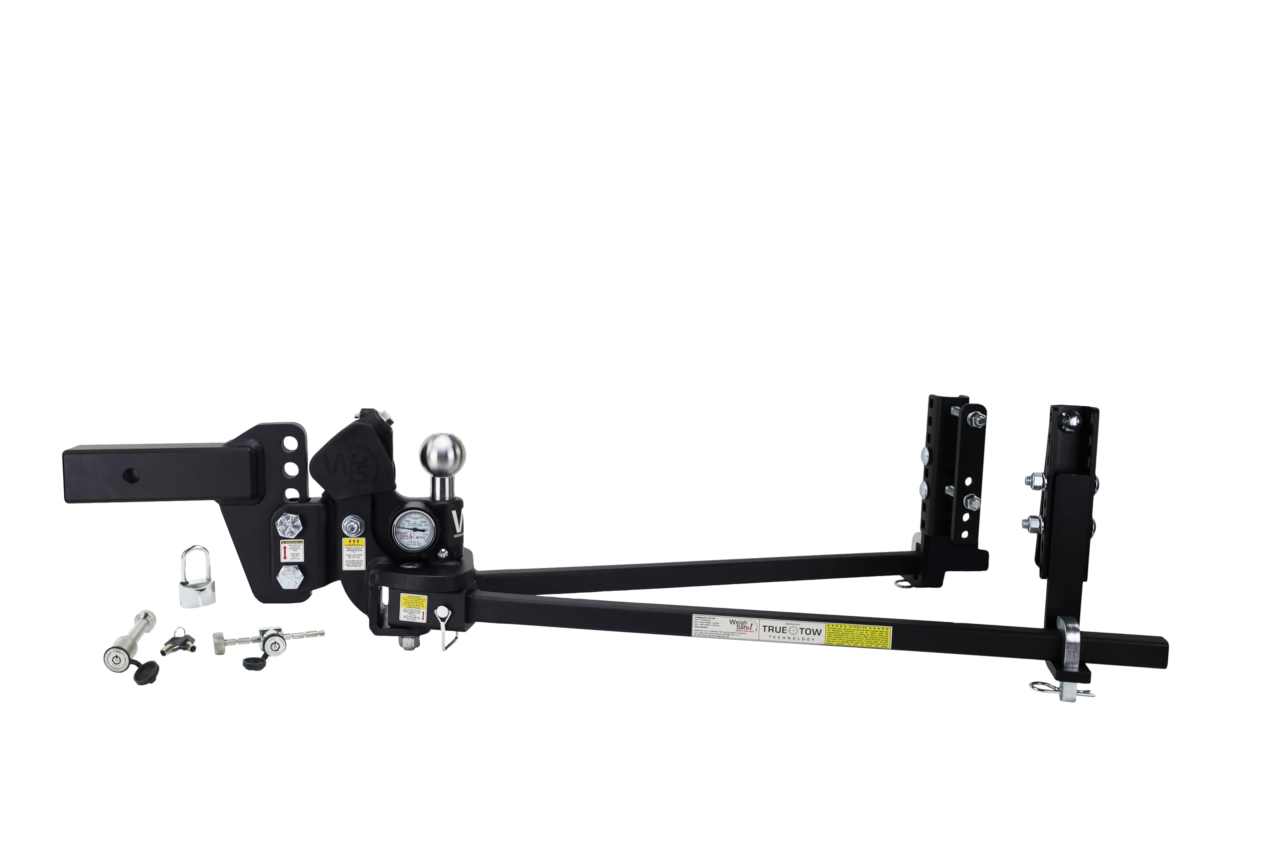 Picture of Weigh Safe TTHW4-2.5XL-SET True Tow Heavyweight Weight Distribution Hitch Drop Shank GTW - 4 2.5 22K