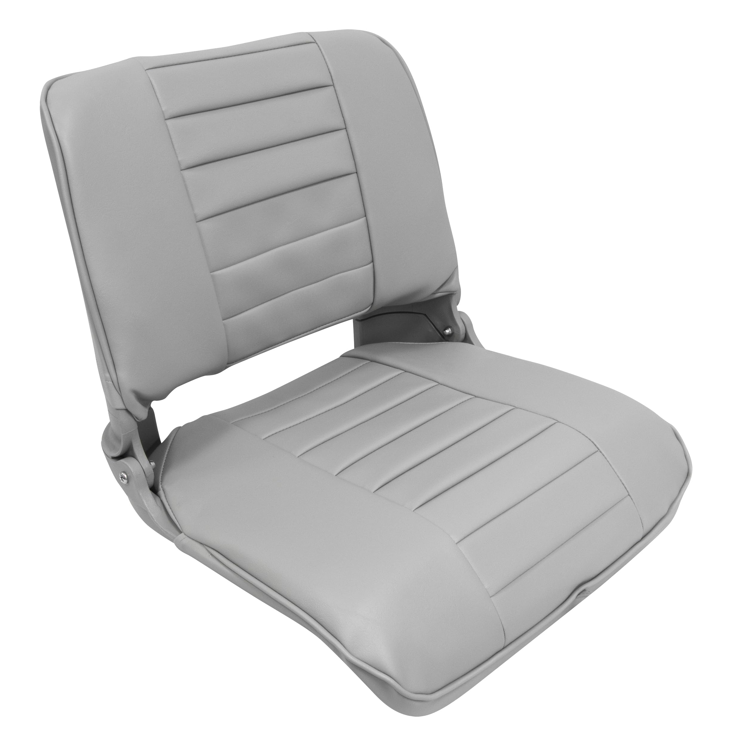 Wise Seating 8WD135LS-717 Pro Style Clamshell Folding Boat Seat Grey