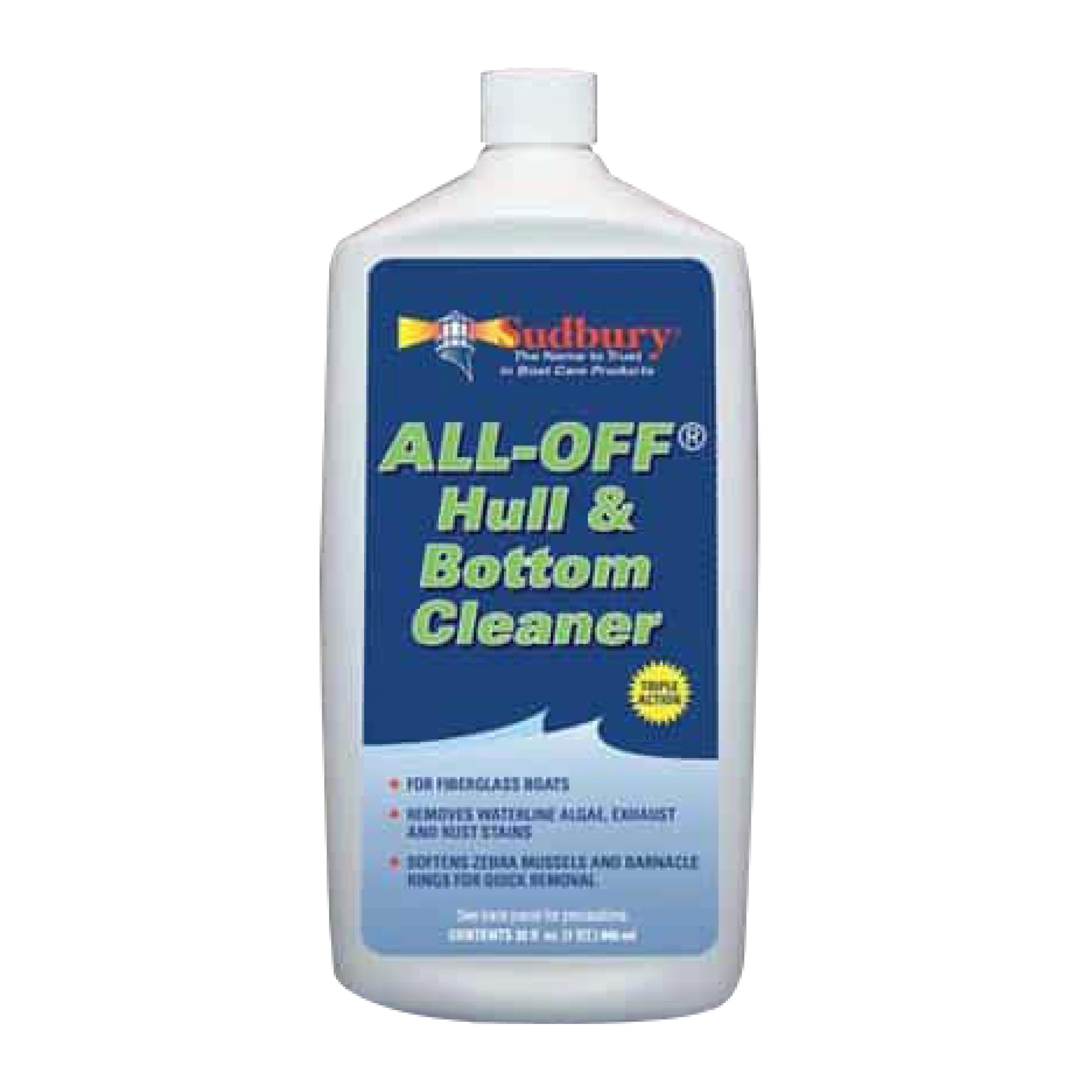 Sudbury Boat Care 2032 All-Off Hull & Bottom Cleaner - Quart