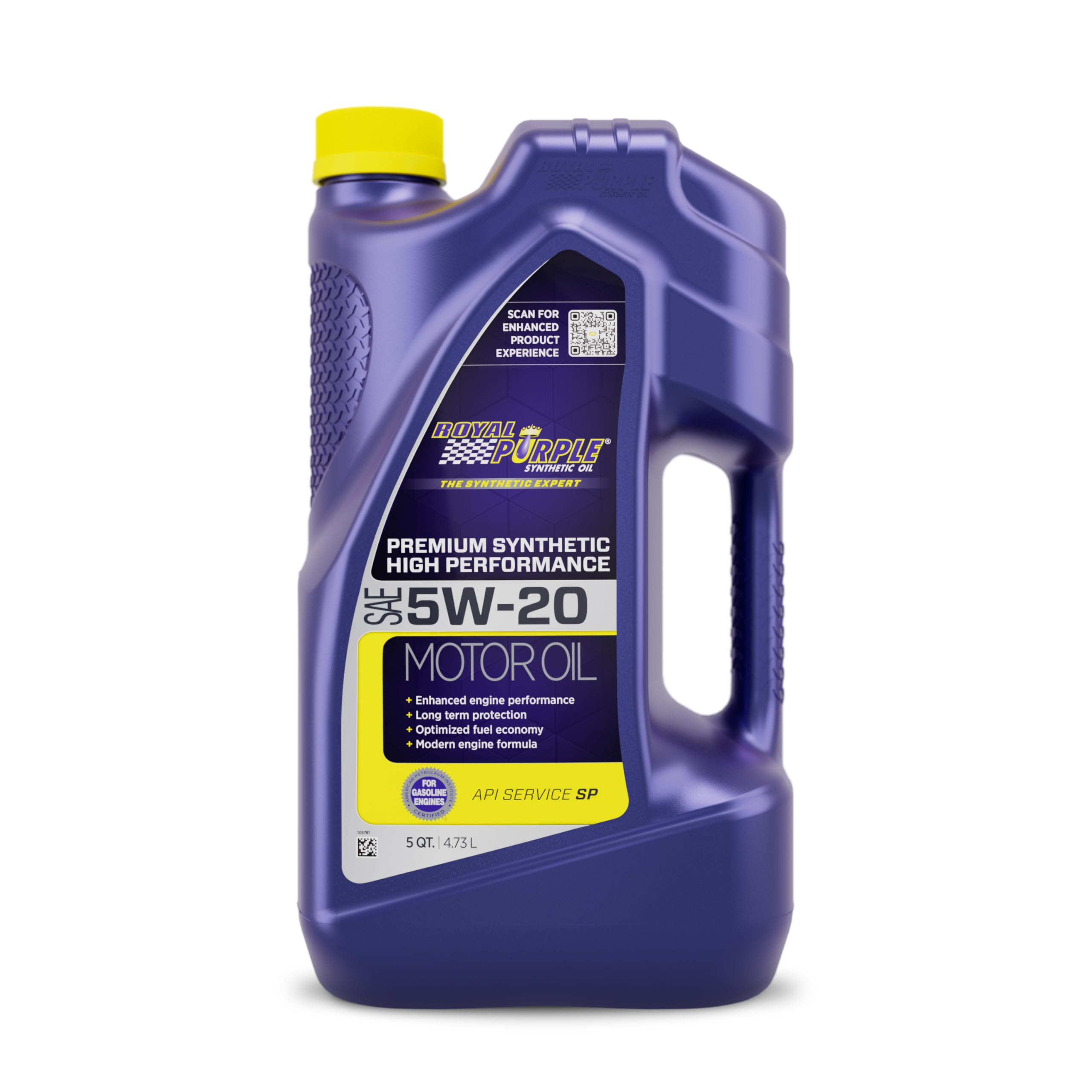 Picture of Royal Purple 51520 5W-20 High Performance Synthetic Motor Oil - 5 Quart
