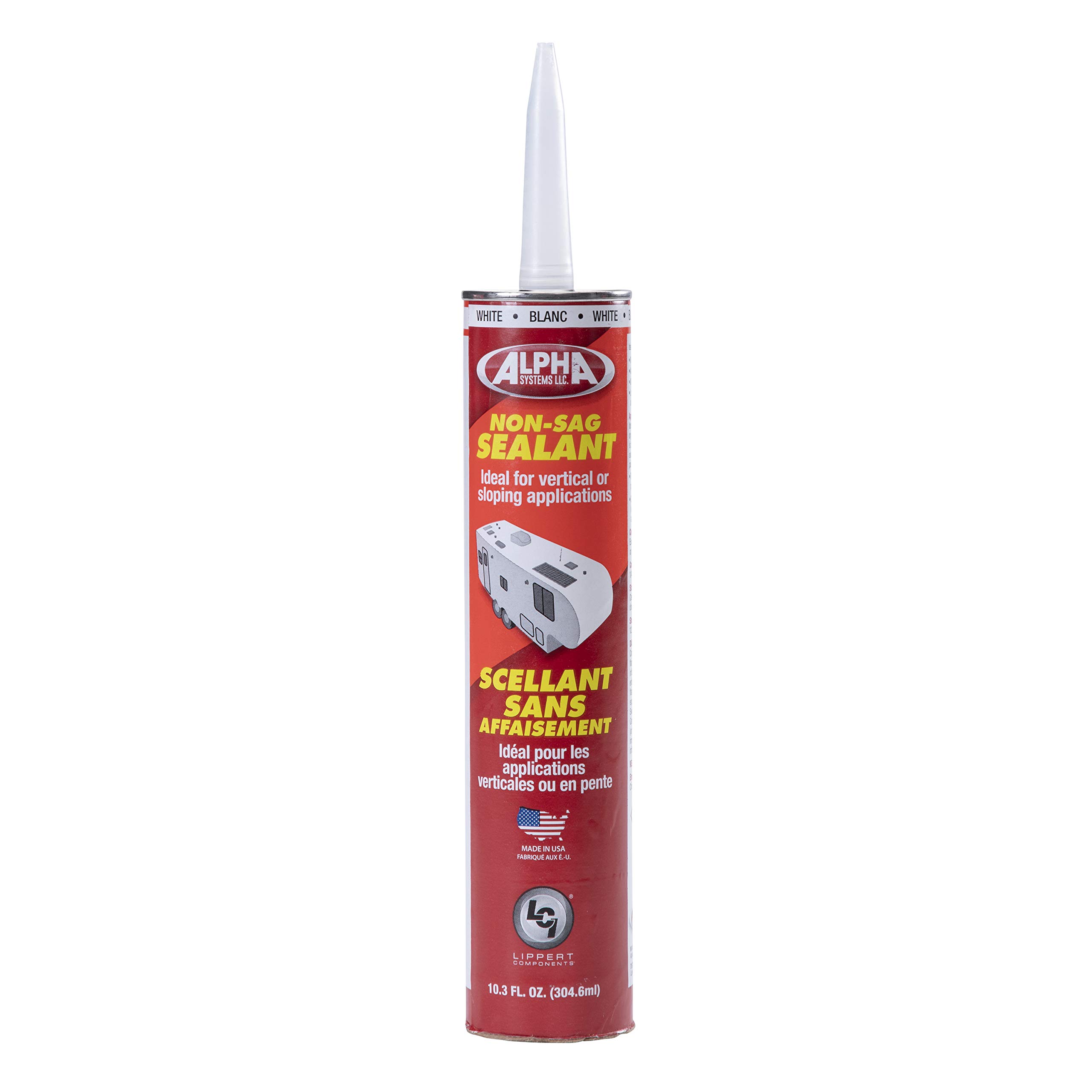 Lippert Components 862157 1010 Non-Sag Sealant for RV Roofs and Sidewalls