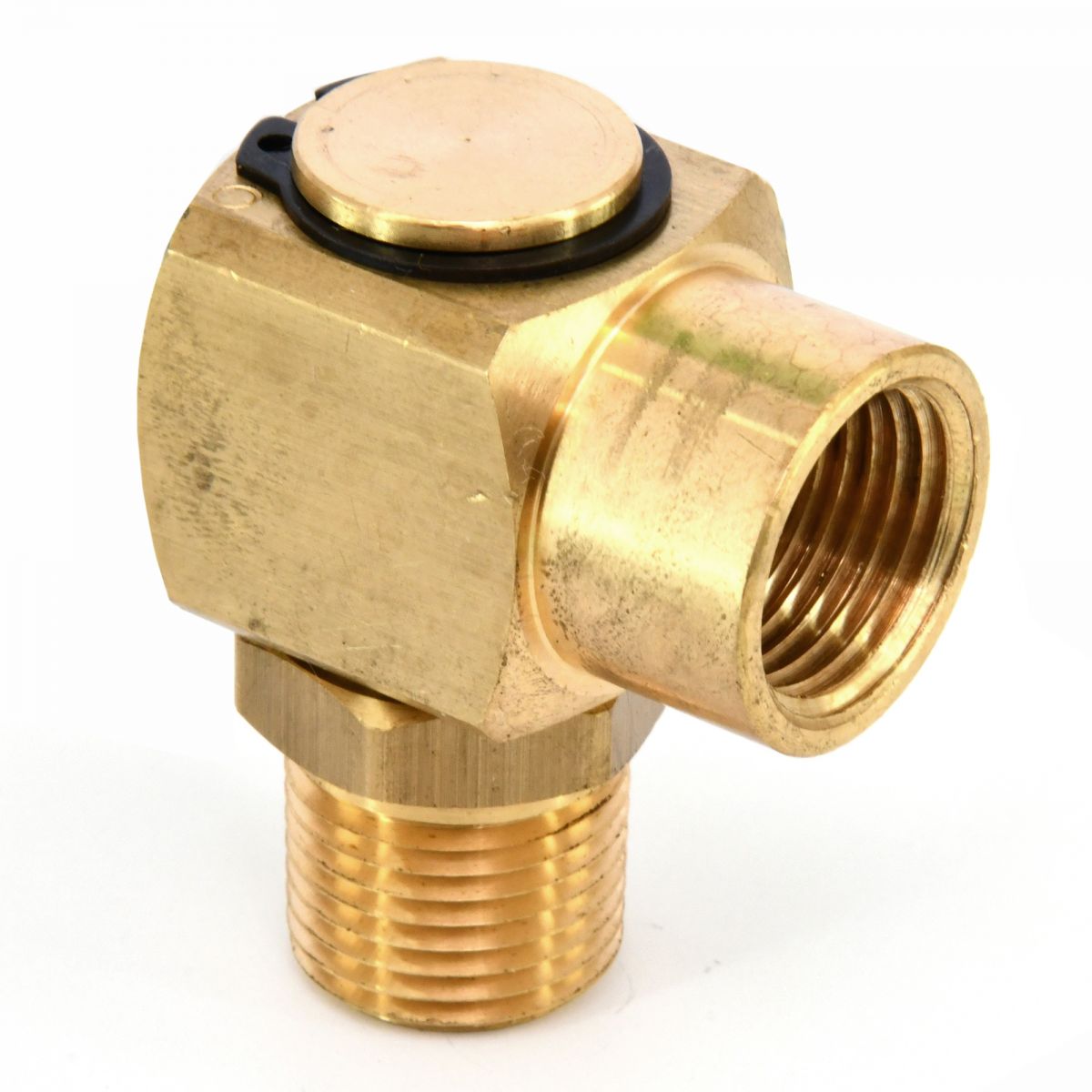 BluBird RPBSDAL12 Brass Hose Reel Fitting 1/2" NPT for Dual Arm Reel