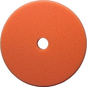 Presta 890191 PACE Medium Cutting Foam Pad 5.5 Inch Orange Hook and Loop