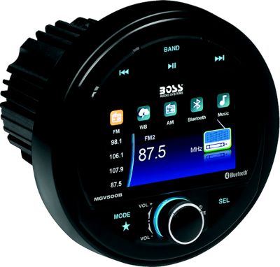 Boss Audio Systems MGV500B In-Dash Gauge Digital Media AM/FM Receiver with Bluetooth