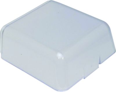 Fasteners Unlimited CMD89207C Command Star 12V Porch Light Replacement Lens Clear Polycarbonate