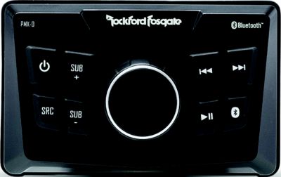 Yara North America PMX-0 Rockford Fosgate Punch Marine Ultra Compact Digital Media Receiver