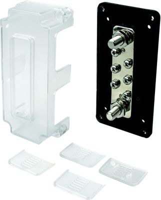 Sea-Dog Line 426692-3 Bus Bar with Cover, 6 Terminals