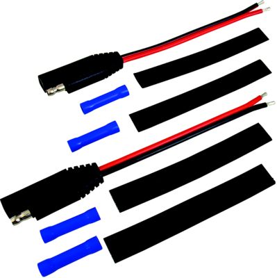 Sea-Dog Line 426930-1 SAE Polarized Power Plug Kit 14-Gauge 6-Inch