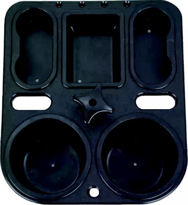 Millennium Outdoors B-103-00 Sidekick Cup Holder and Accessory Tray