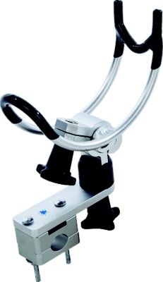 Millennium Outdoors R-500-00 Pontoon Boat Rod Holder for Rails