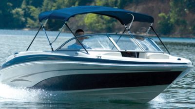 Carver Covers A5469UB-05 3 Bow Bimini Top 54" High 67-72" Wide Captain Navy