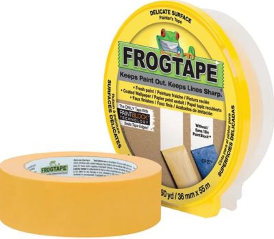 Greenball 217143 FrogTape Delicate Surface Painter's Tape 1.5" x 180' Yellow