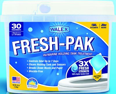 Walex Products FRESHPAK30 Fresh-Pak RV Black Tank Treatment 30 Packets