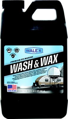 Walex Products WALWW64 Wash & Wax RV and Boat Cleaner 64 oz