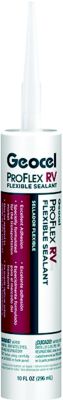 Geocel GC28901 Pro Flex RV Flexible Sealant 10 oz White