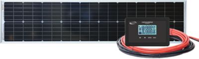 Go Power 83300 Slim 100W Solar Panel Kit with PWM Controller