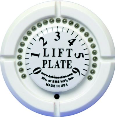 Bob's Machine 110-310000 Jack Plate LED Lift Gauge Kit White