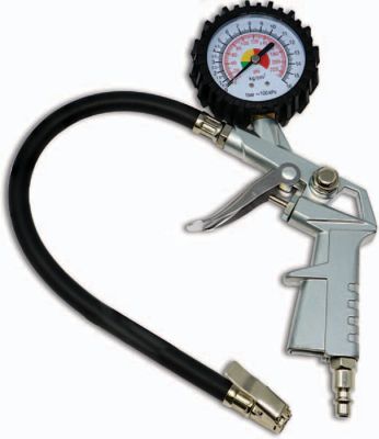 Minder Research TM22295VP TireMinder Mechanical Dial Inflator Gauge 10-220 PSI