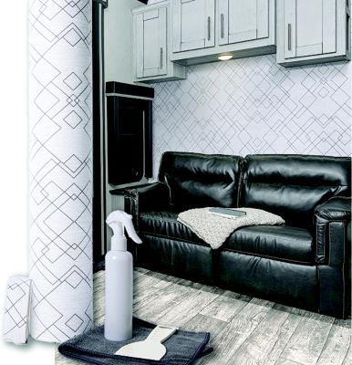 Morcon 543528 Revive Wall Covering Kit Silver Prism 2' x 50'