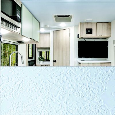 Morcon 569957 Revive Textured Ceiling Cover 2' x 100' Pebbled White