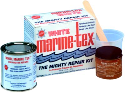 Marine Tex RM305C Epoxy Putty Repair Compound 2 oz White