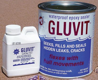 Marine Tex RM330C Gluvit Epoxy Sealer Quart Kit - 6 Pack Case