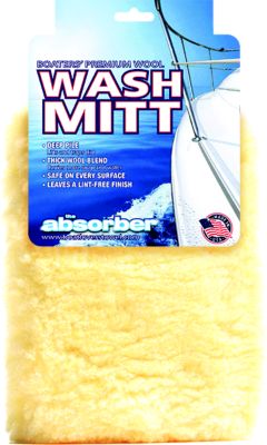 Absorber 80099 Premium Wash Mitt - Professional Grade Non-Abrasive Cleaning