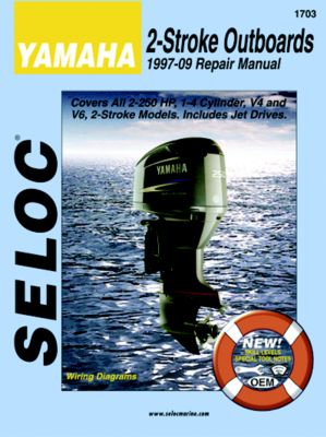 Seloc Publishing 18-01703 Marine Repair Manual for Yamaha Outboards 1997-2013