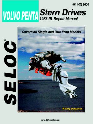 Seloc Publishing 18-03600 Marine Repair Manual for Volvo Penta Stern Drives